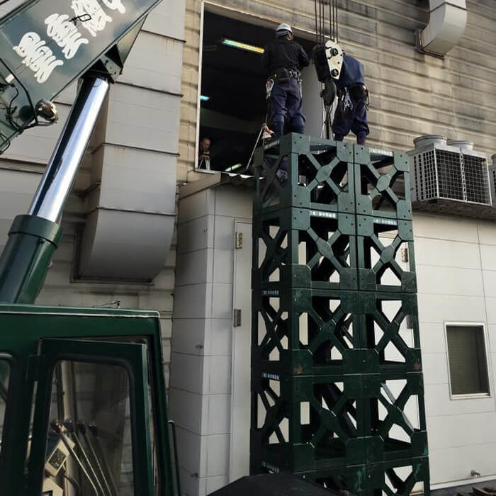 2階設備機器入替工事